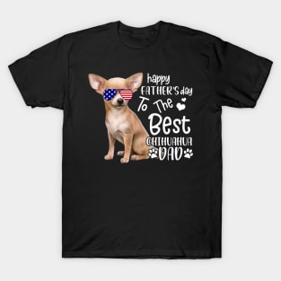 Happy Father's Day To The Best Chihuahua Dad T-Shirt